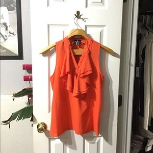 Orange blouse